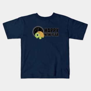 Happy New Year - Turtle Kids T-Shirt